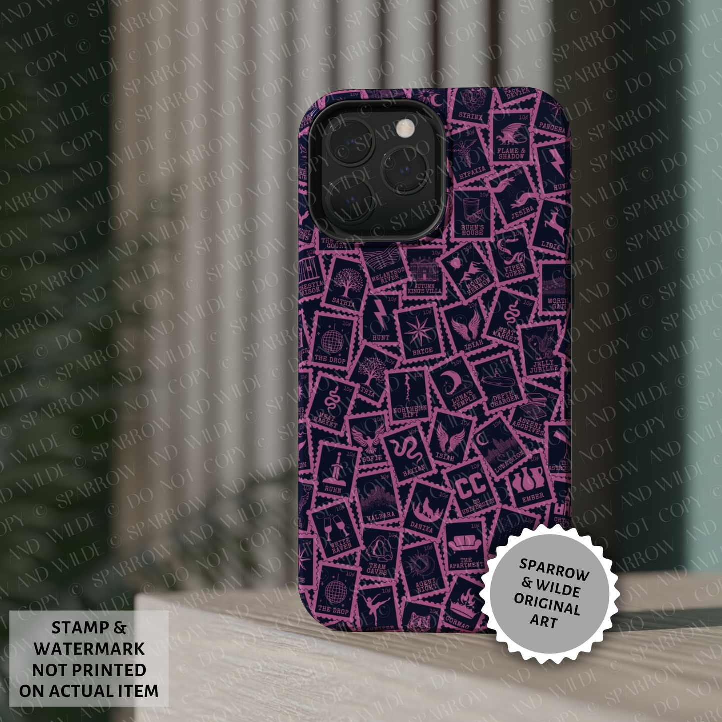 Stamps | Crescent City iPhone Case