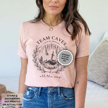 Team Caves | Crescent City T-Shirt