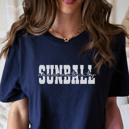 Holstrom Sunball | Crescent City T-Shirt