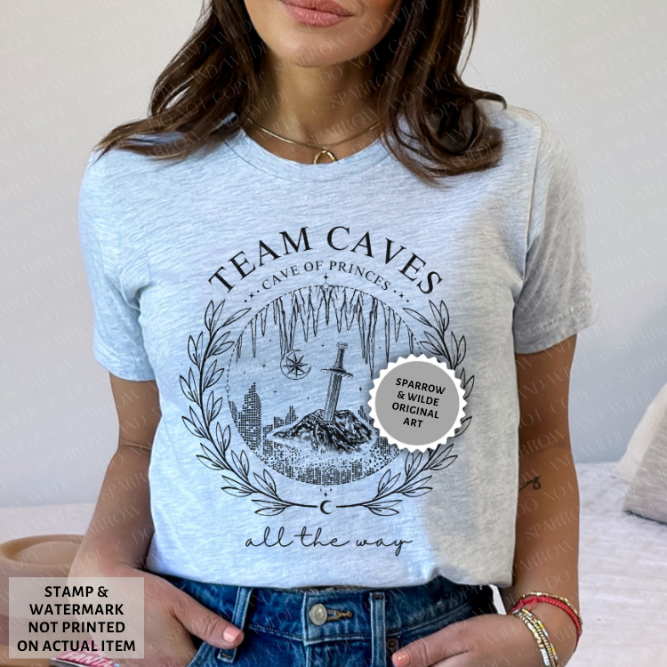 Team Caves | Crescent City T-Shirt