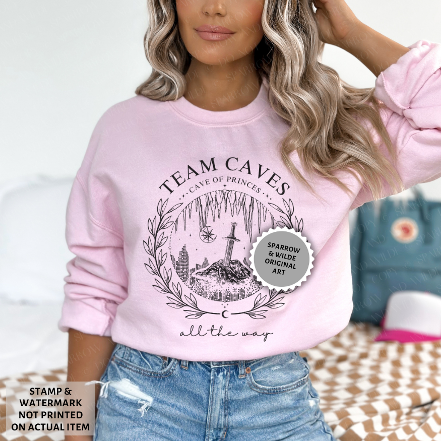 Team Caves | Crescent City Sweatshirt