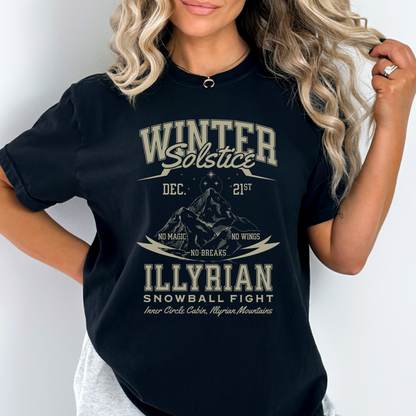 Illyrian Snowball Fight | ACOTAR T-Shirt