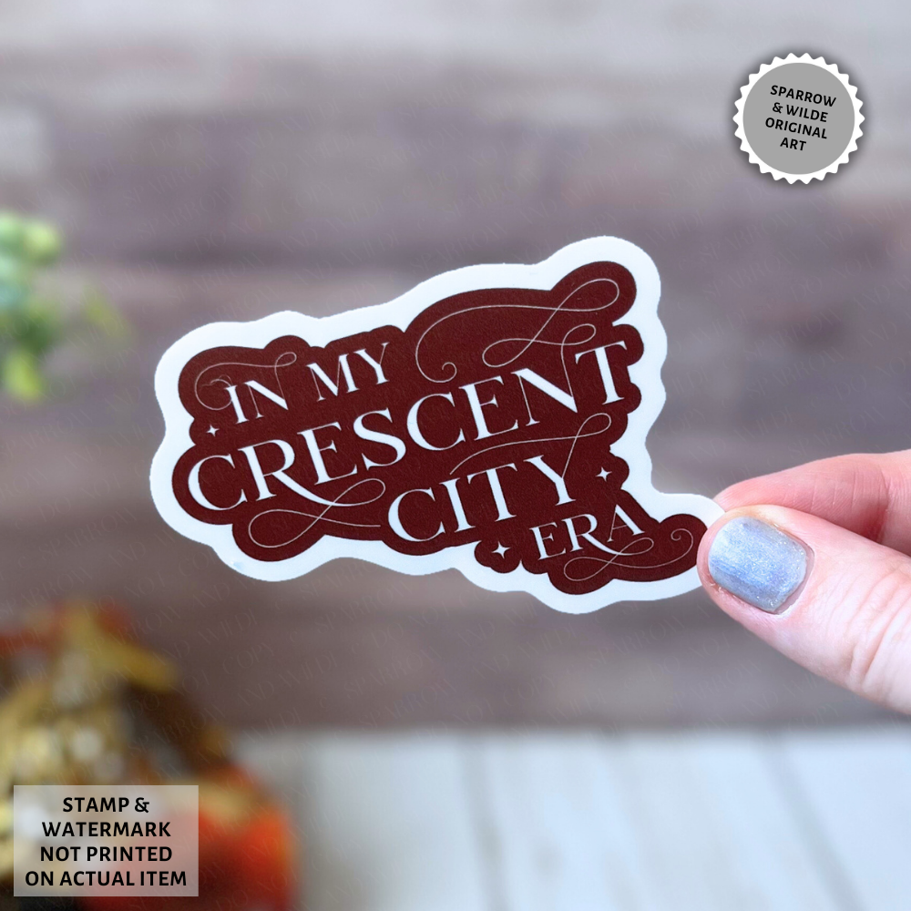 5 Pack | Crescent City Stickers