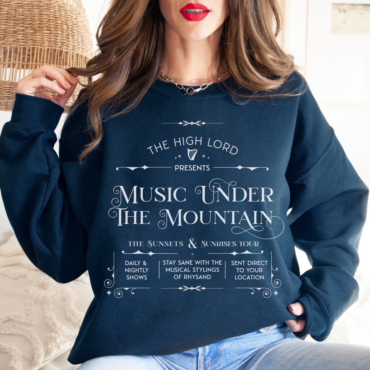 Music Under the Mountain | ACOTAR Sweatshirt