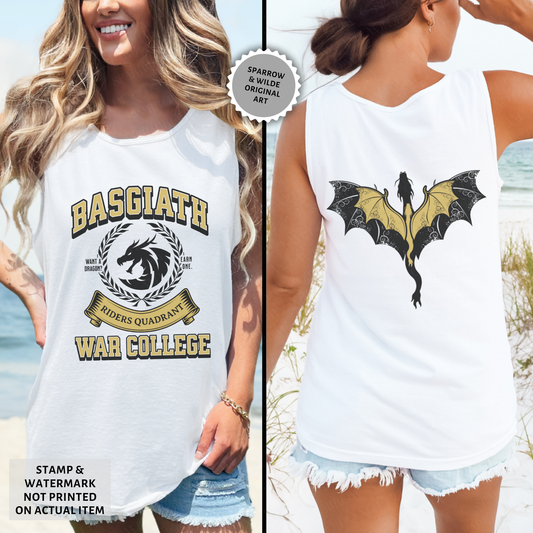 Basgiath - Back | Empyrean Tank Top