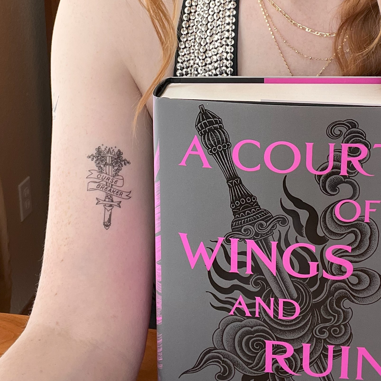 ACOTAR Temporary Tattoos | Feyre Cosplay Sheet