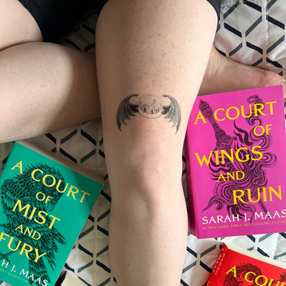 ACOTAR Temporary Tattoos | Feyre Cosplay Sheet