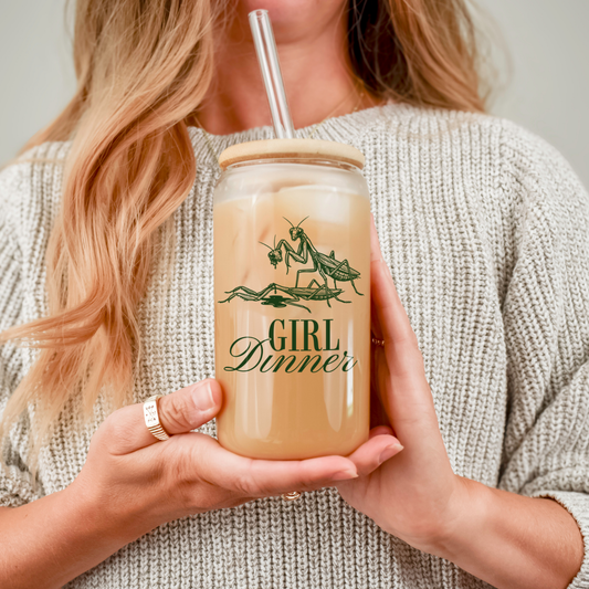 Mantis | Girl Dinner Sipper Glass