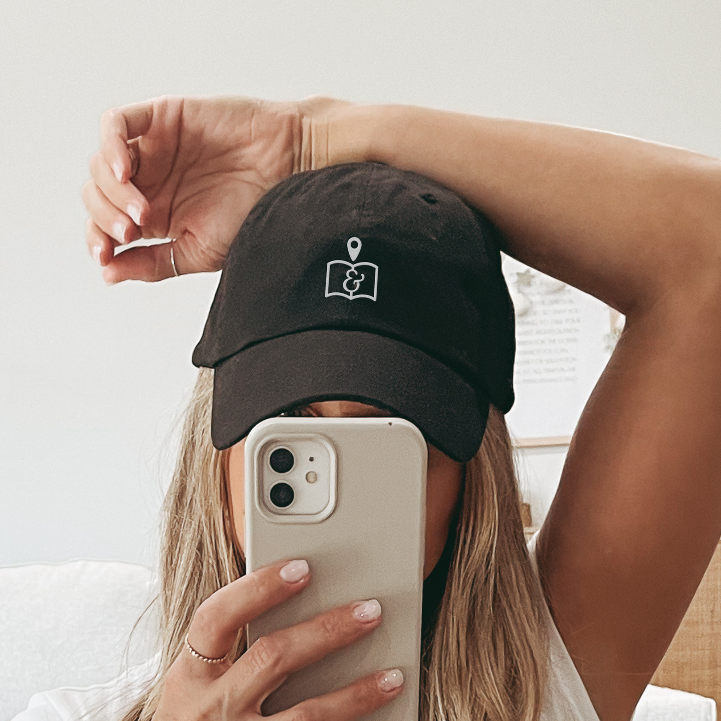 Book & Gather | Embroidered Logo Hat