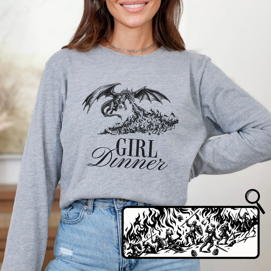 Dragon | Girl Dinner Long Sleeve Tee