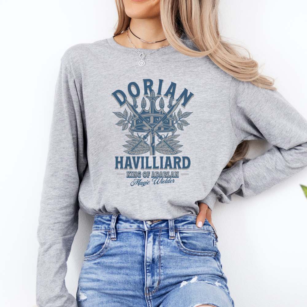 Dorian | Throne of Glass Long Sleeve Tee