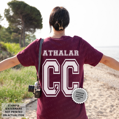 Wear Your Player - Team Caves - Athalar | Crescent City T-Shirt