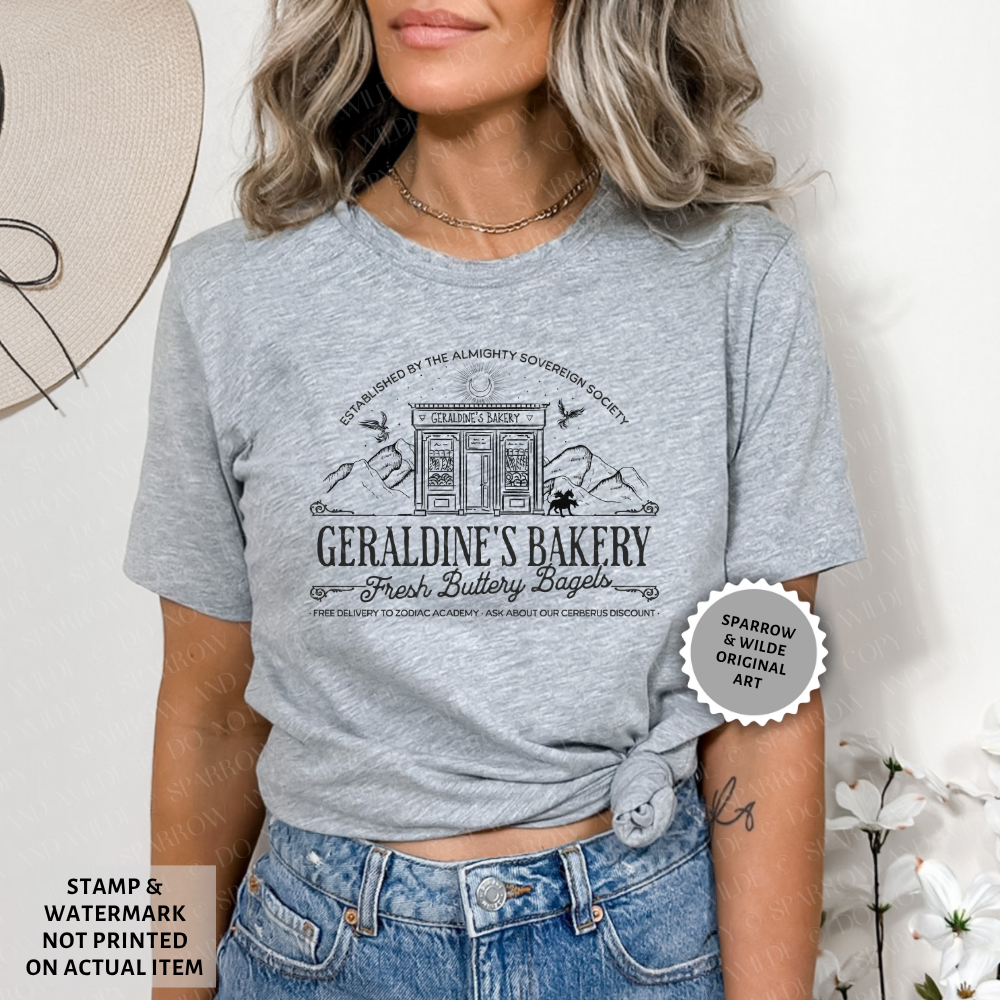 Geraldine's Bakery | Zodiac Academy T-Shirt