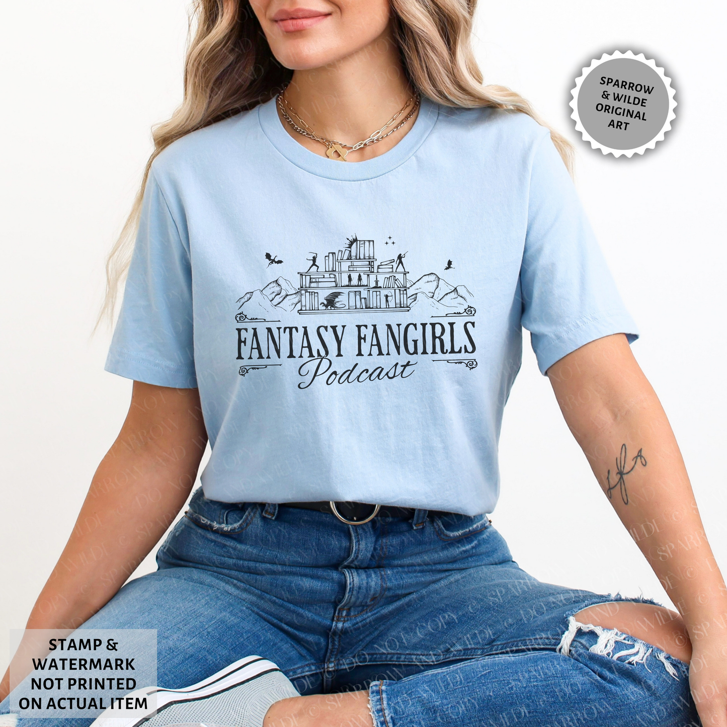 The FMC Bookshelf | Fantasy Fangirls T-Shirt