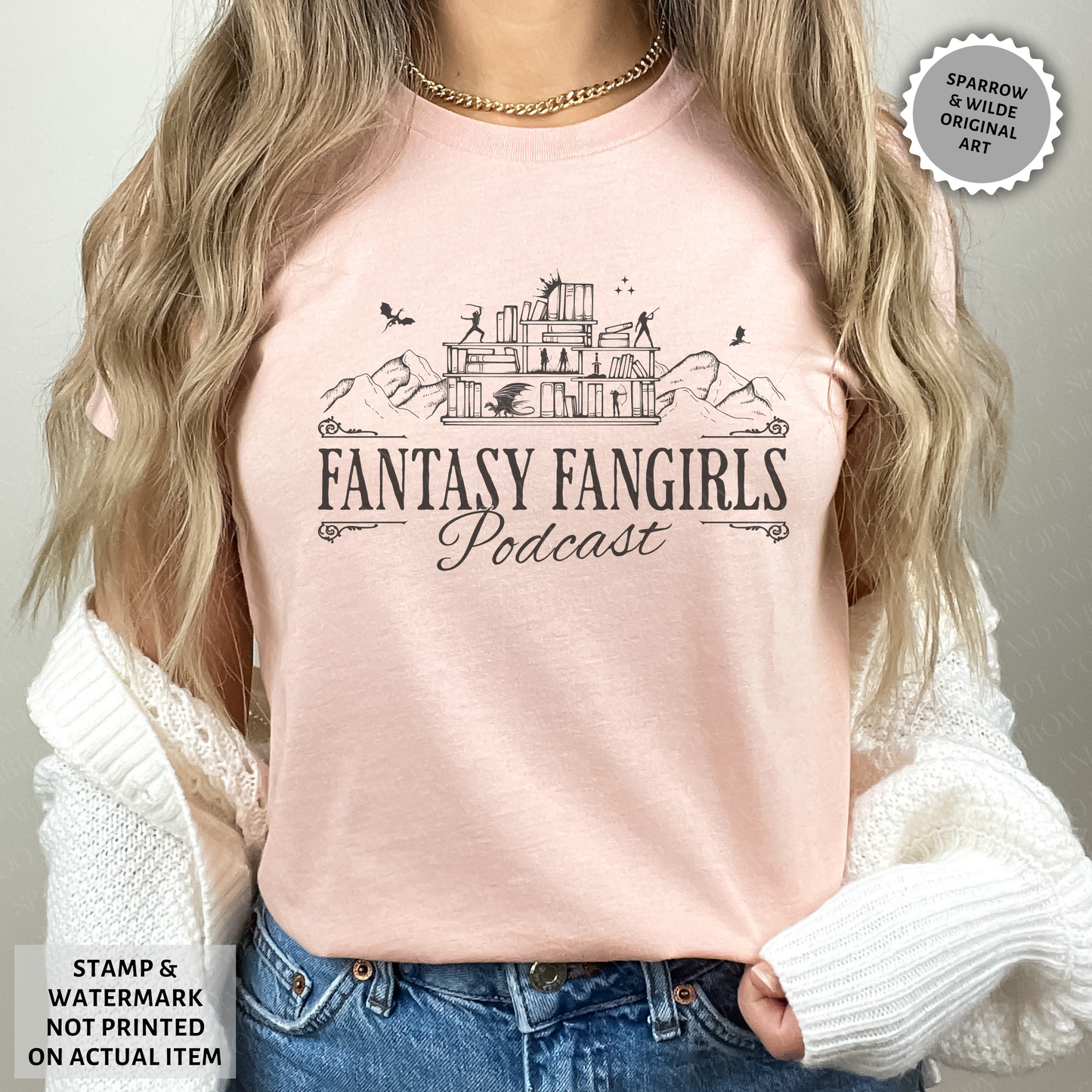 The FMC Bookshelf | Fantasy Fangirls T-Shirt