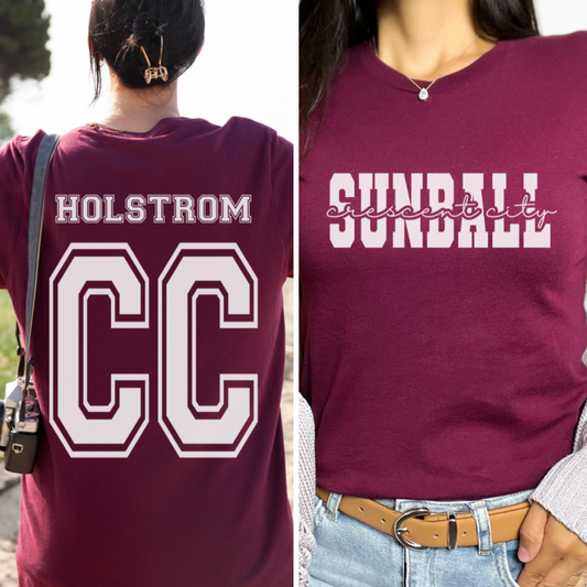 Holstrom Sunball | Crescent City T-Shirt