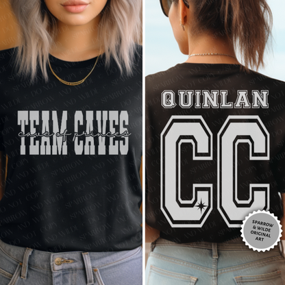 Wear Your Player - Team Caves - Quinlan | Crescent City T-Shirt