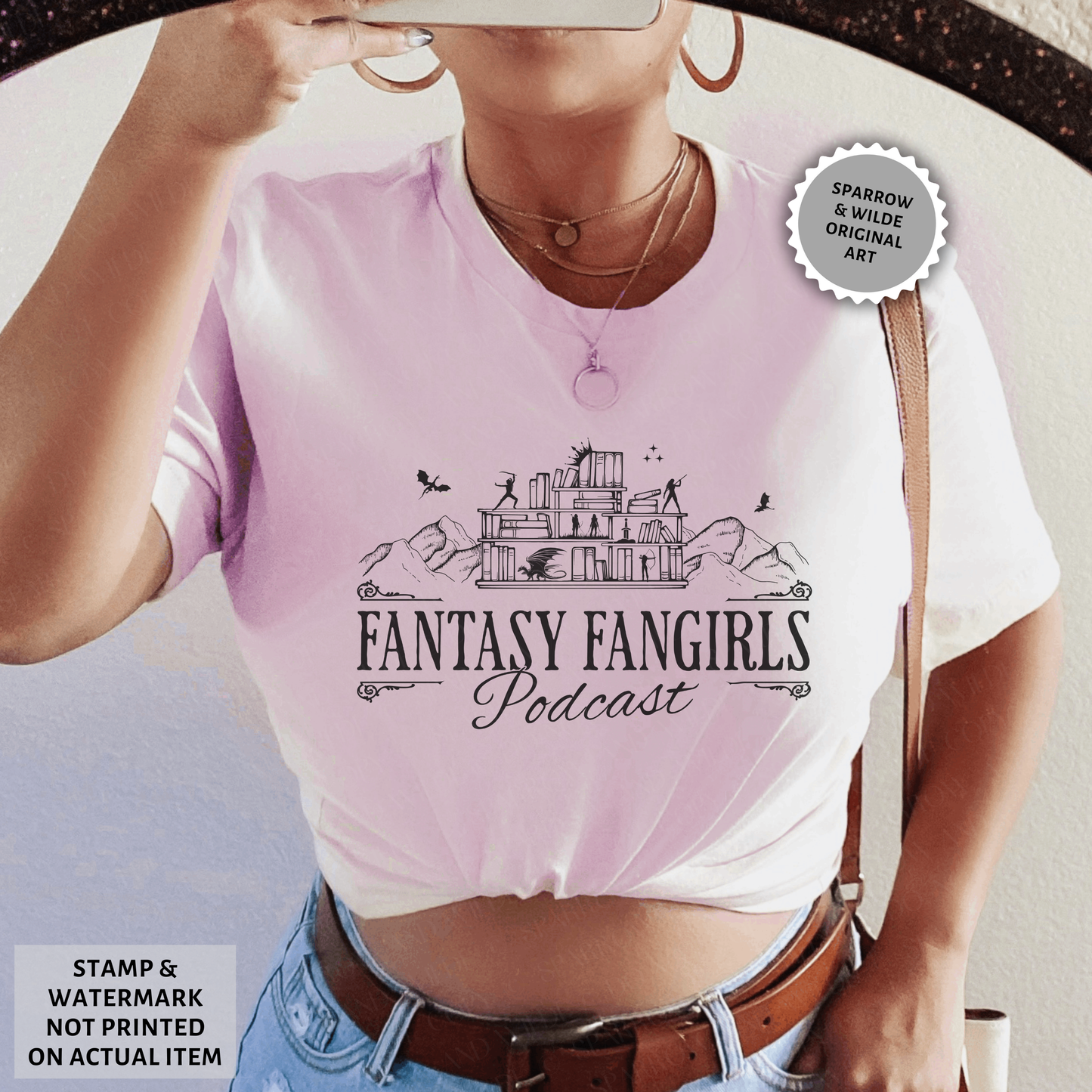 The FMC Bookshelf | Fantasy Fangirls T-Shirt