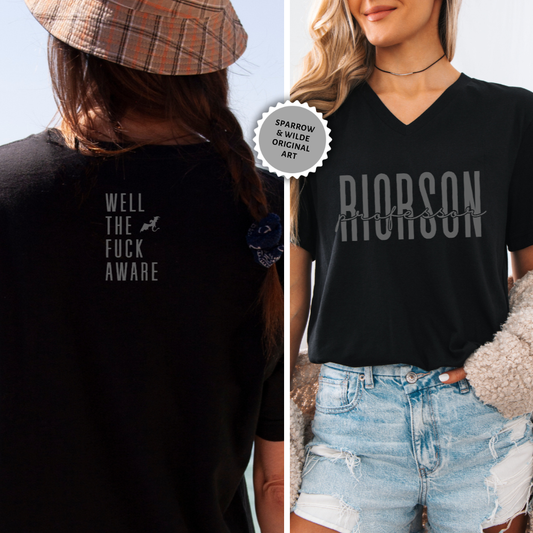 Well the Fuck Aware - Riorson | Empyrean V Neck