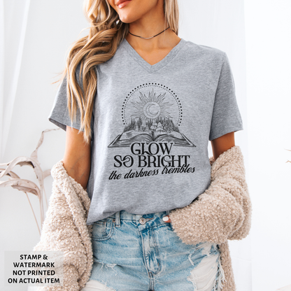 Glow So Bright | Kindred's Curse V Neck