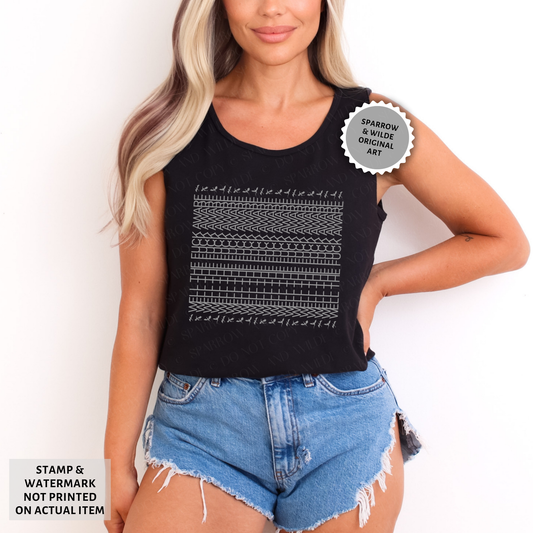 Well the Fuck Aware Hidden Message | Empyrean Tank Top