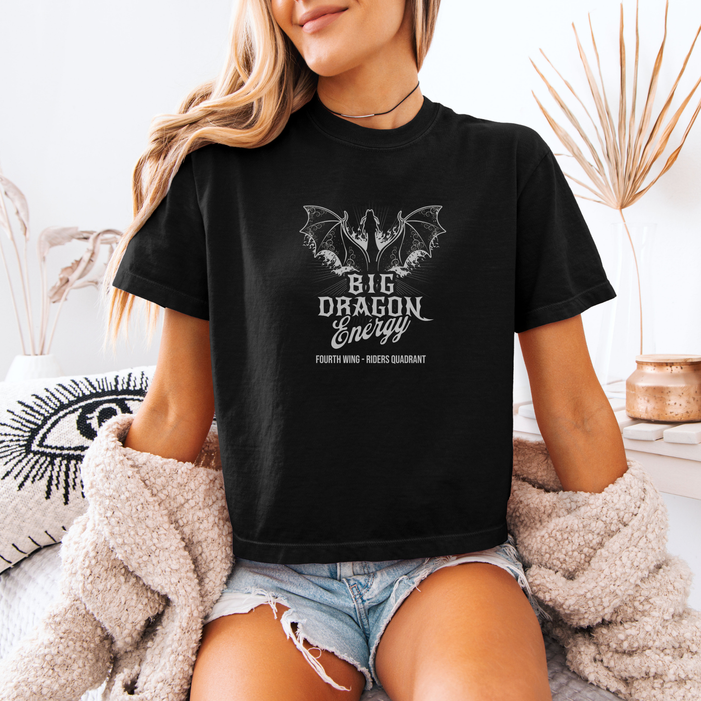 Big Dragon Energy | Empyrean Crop Top