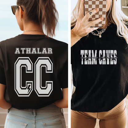 Team Caves - Athalar | Crescent City T-Shirt