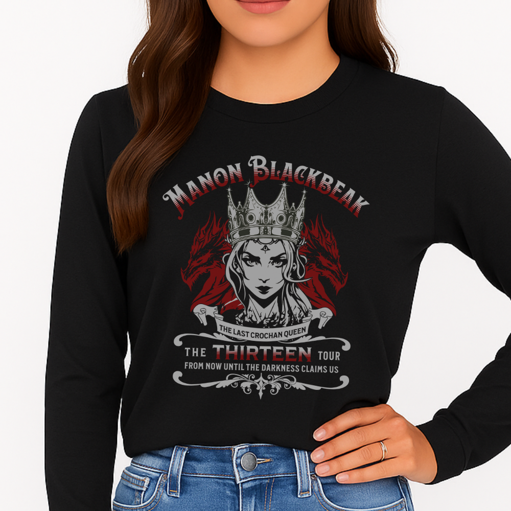 Manon Blackbeak | Throne of Glass Long Sleeve Tee