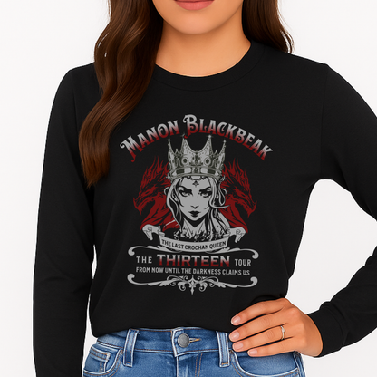 Manon Blackbeak | Throne of Glass Long Sleeve Tee