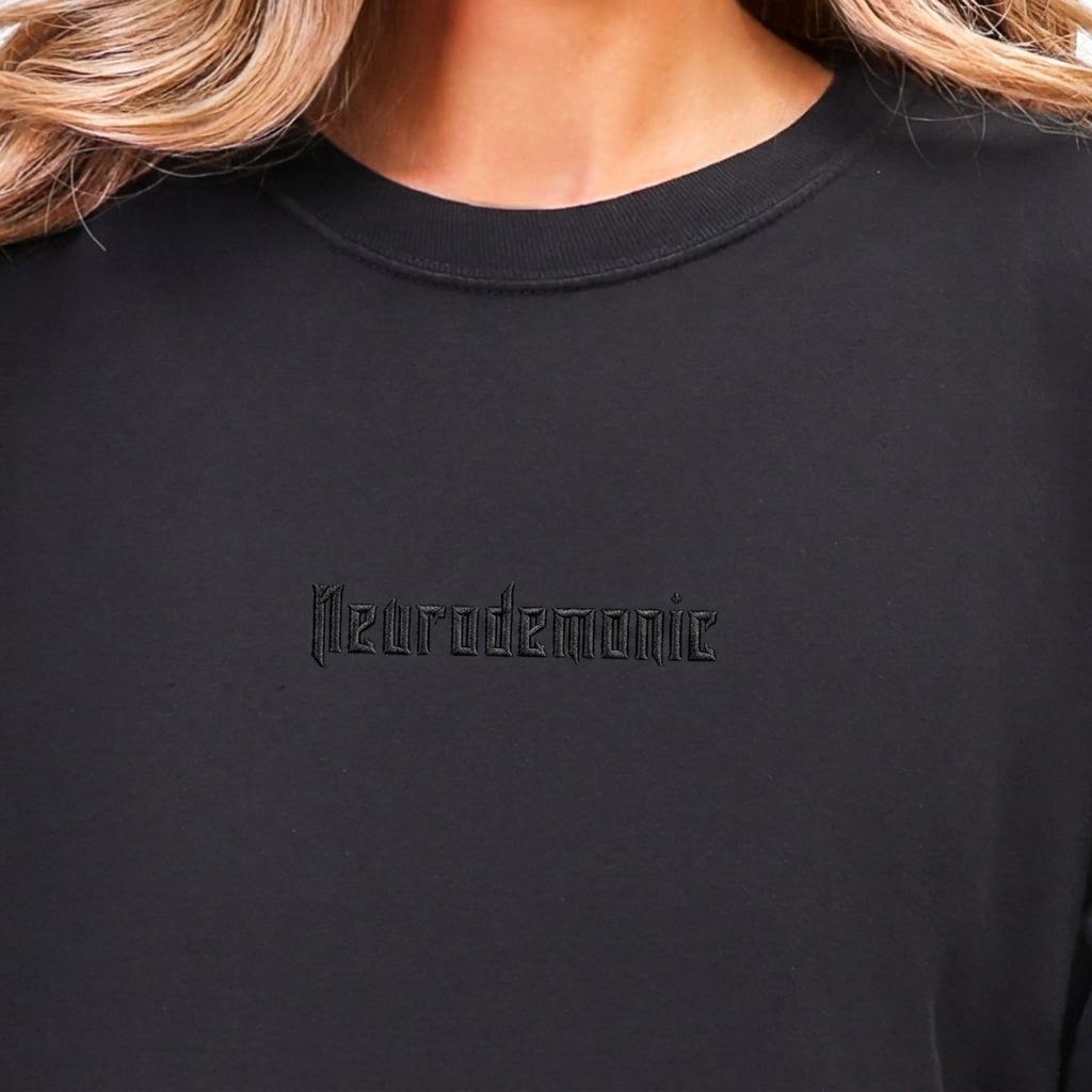 Neurodemonic | Embroidered T-Shirt