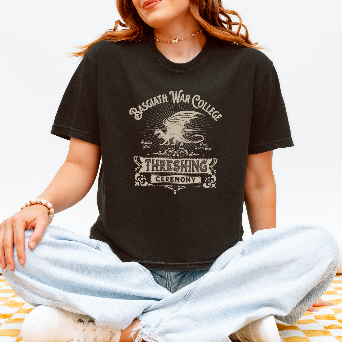Threshing | Fourth Wing Crop Top