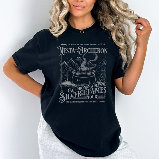 Cauldron Made & Silved Flames | ACOTAR T-Shirt