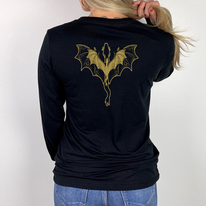 Basgiath - Back Only | Empyrean Long Sleeve Tee
