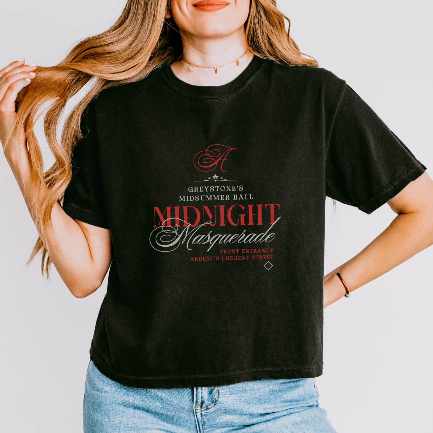 Midsummer Ball | Immortal Rose Crop Top