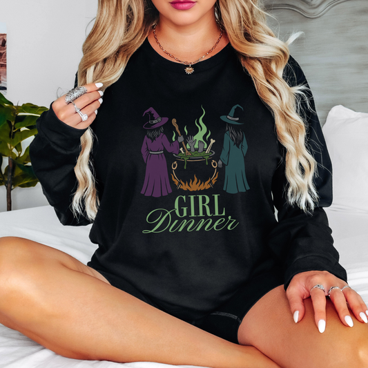 Cauldron | Girl Dinner Long Sleeve Tee