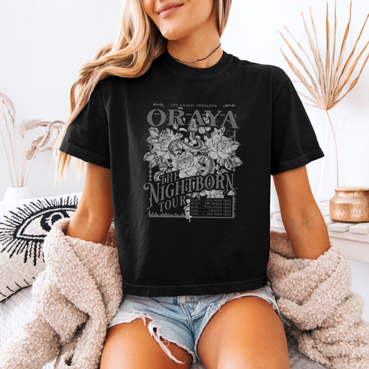 Oraya | Crowns of Nyaxia Crop Top