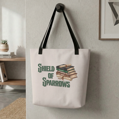 Books & Treaties | Shield of Sparrows Tote