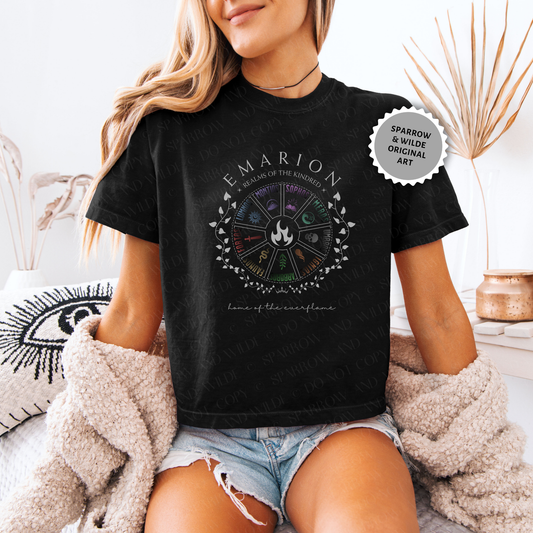 Emarion | Kindred's Curse Crop Top