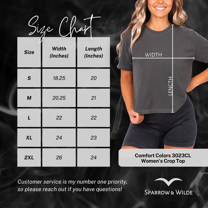 Foxcourt House | Immortal Rose Crop Top