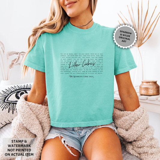 Luther's Love Letter | Kindred's Curse Crop Top