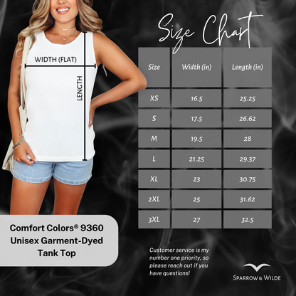 Well the Fuck Aware Hidden Message | Empyrean Tank Top