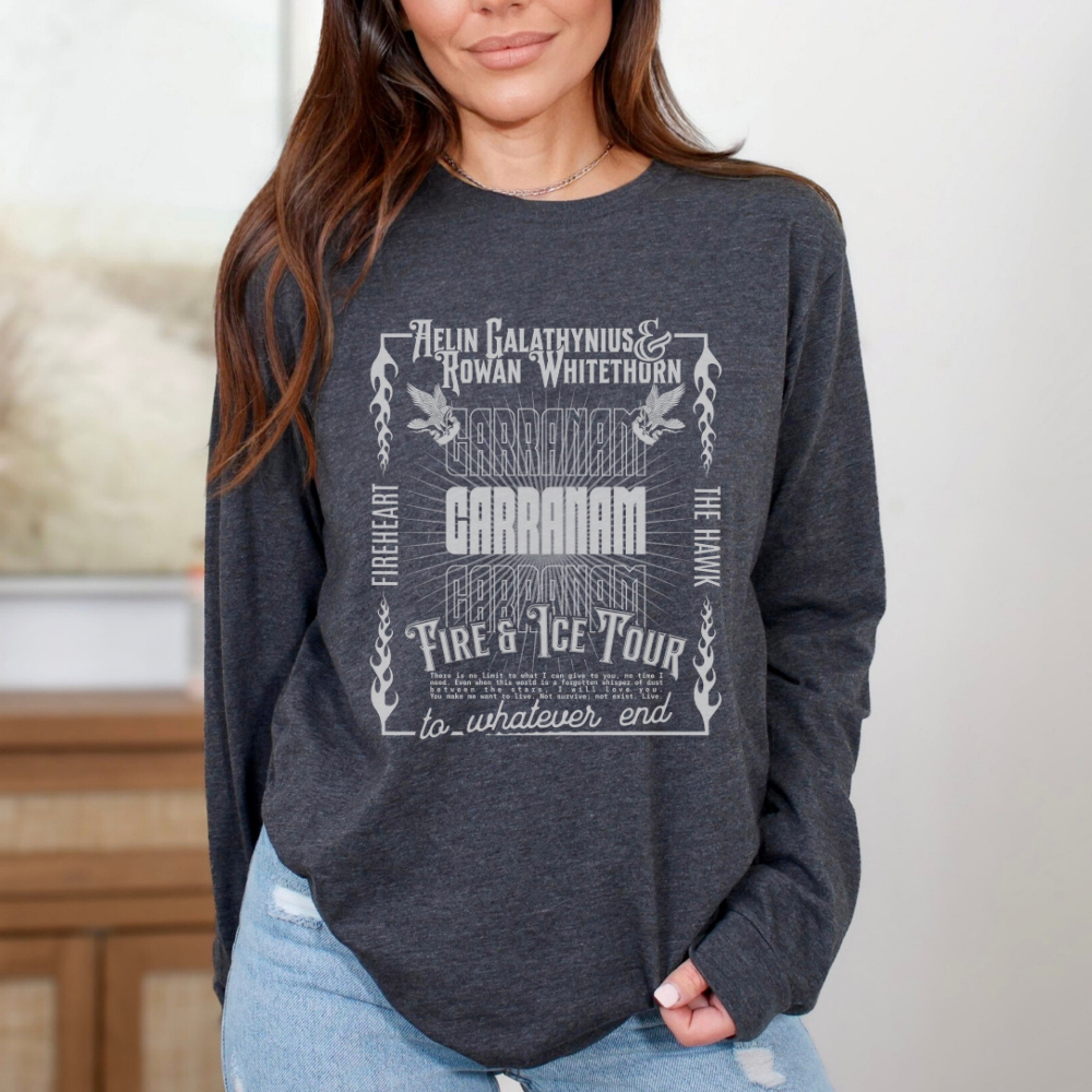 Aelin & Rowan | Throne of Glass Long Sleeve Tee