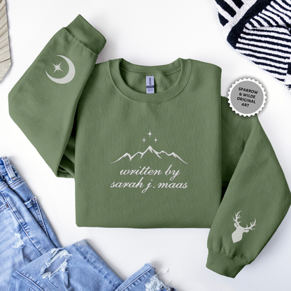 Written by Sarah J. Maas | Embroidered Sweatshirt