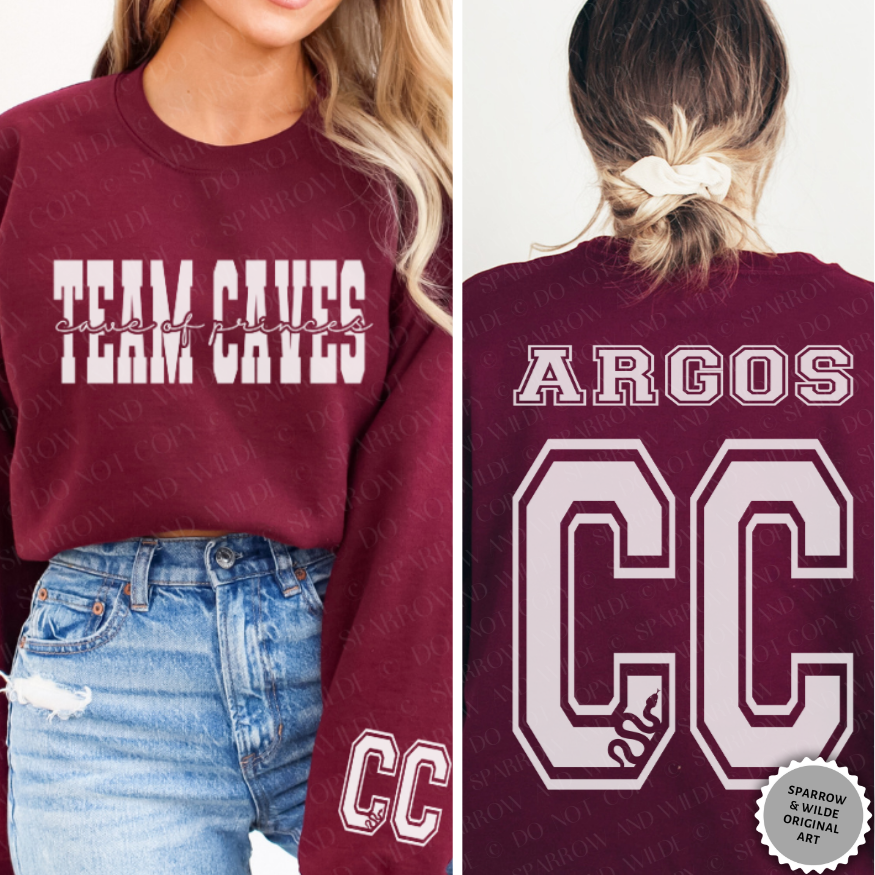 Wear Your Player - Team Caves - Argos | Crescent City Sweatshirt