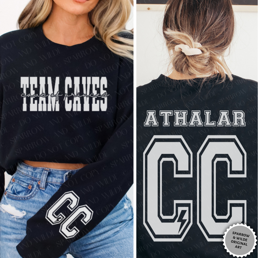 Wear Your Player - Team Caves - Athalar | Crescent City Sweatshirt