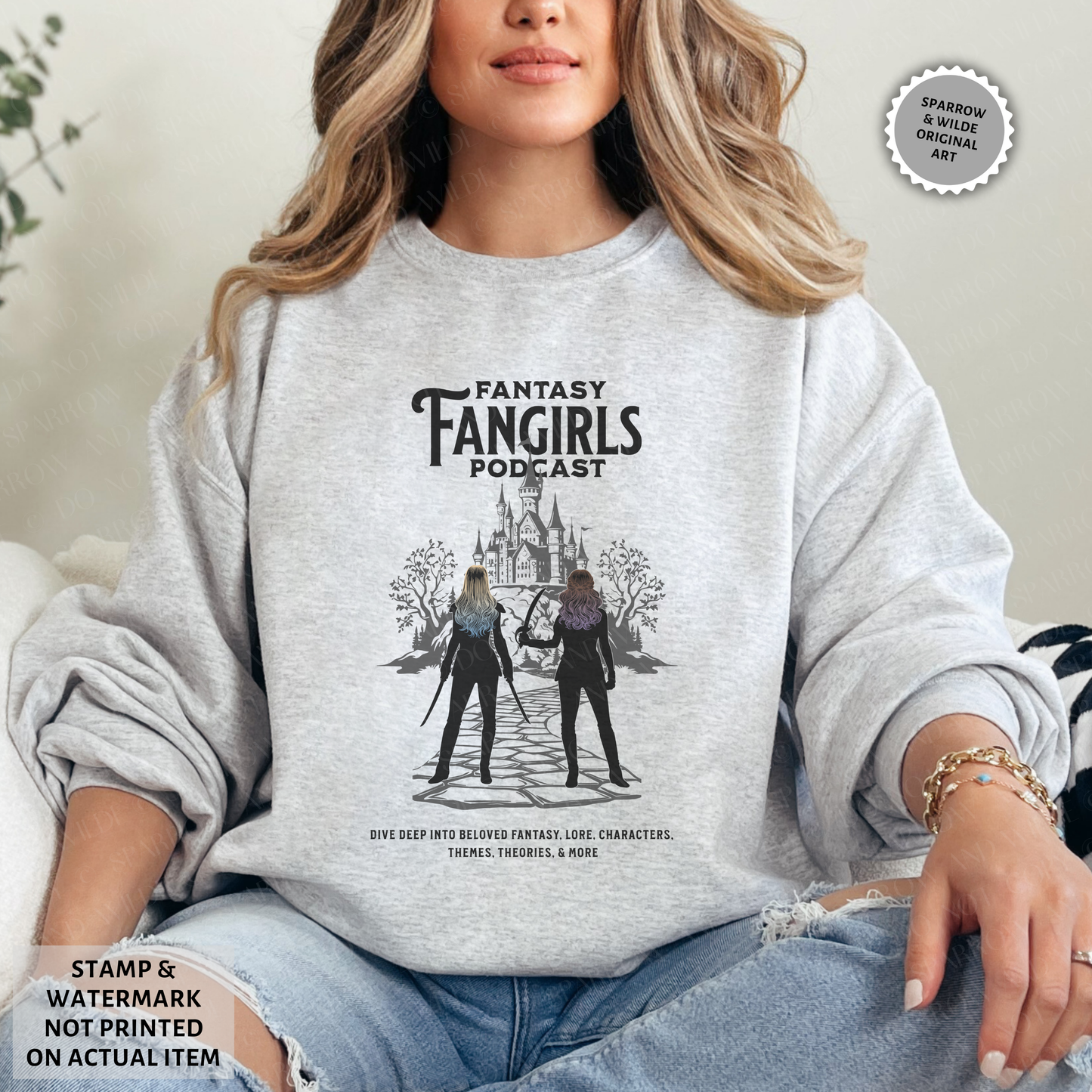 The Hero's Journey | Fantasy Fangirls Sweatshirt