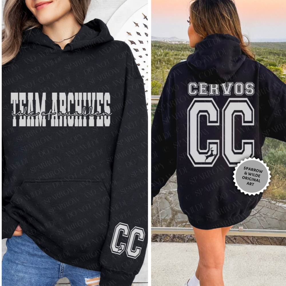 Wear Your Player - Team Archives - Cervos | Crescent City Hoodie