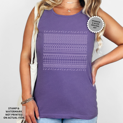 Well the Fuck Aware Hidden Message | Empyrean Tank Top