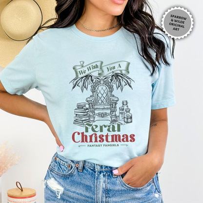 Feral Christmas | Fantasy Fangirls T-Shirt