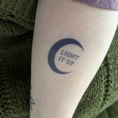 Light It Up | Crescent City Semi-Permanent Tattoo